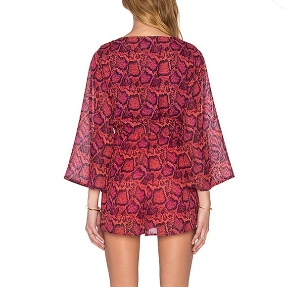 Show Me Your Mumu Roxy Romper Popsicle Python - Picture 3 of 8
